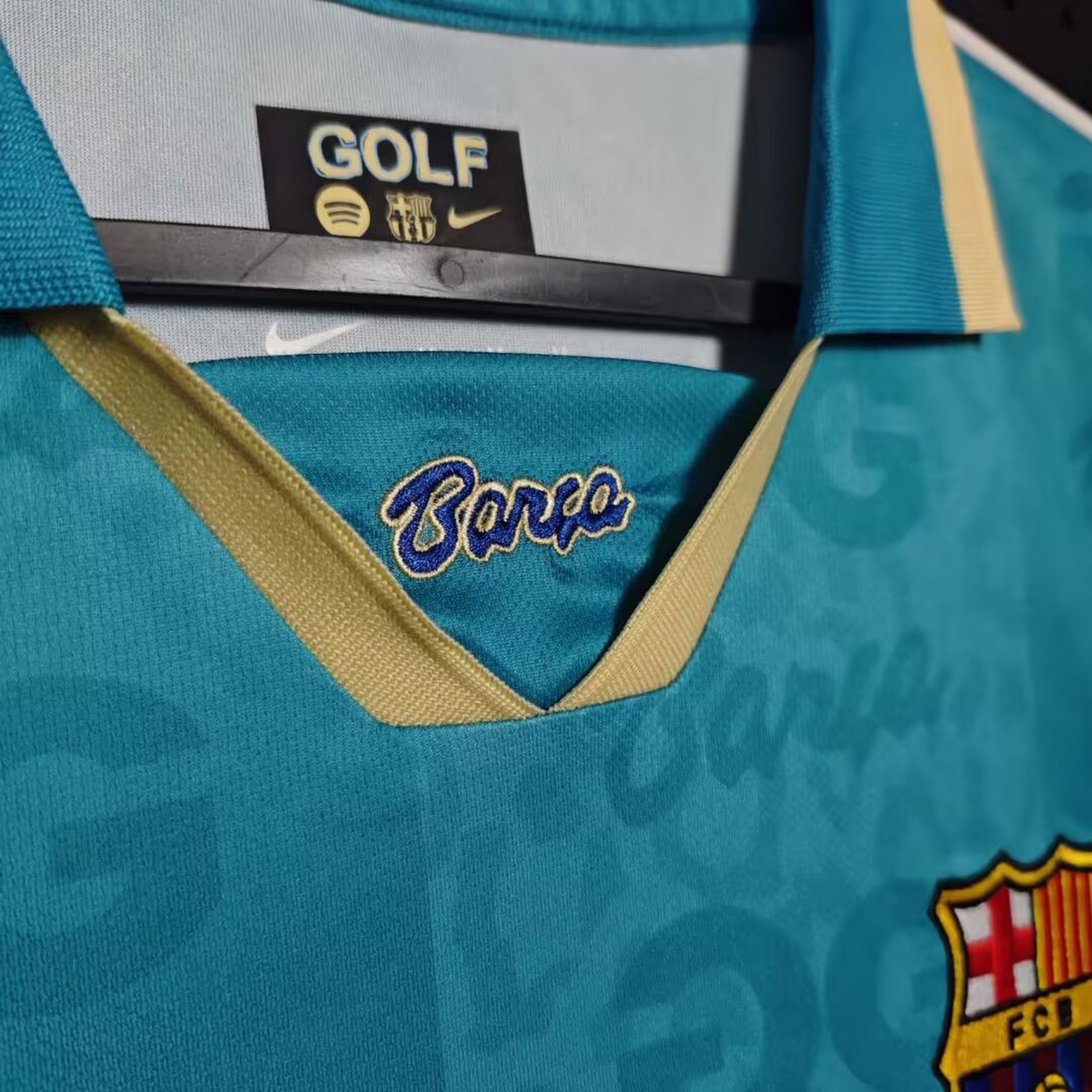 Barcelona 26-27 x Golf Wang Light Blue Jersey - Fans Version - UnitedFutballJersey