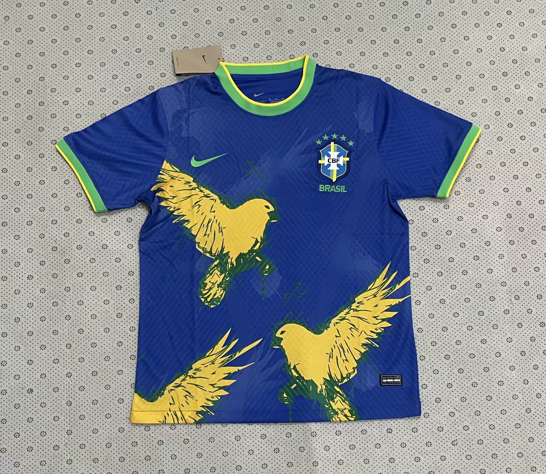 2025/2026 Brazil Sacred bird Blue Football Jersey 1:1 Thai Quality