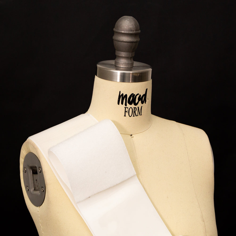 White Sticky Back VELCRO&reg; Brand Fastener - 4