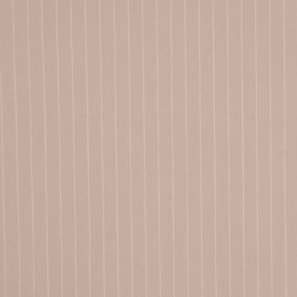 Italian Birch/Fog Pin Striped Smooth Stretch Cotton Suiting - Joann Fabrics
