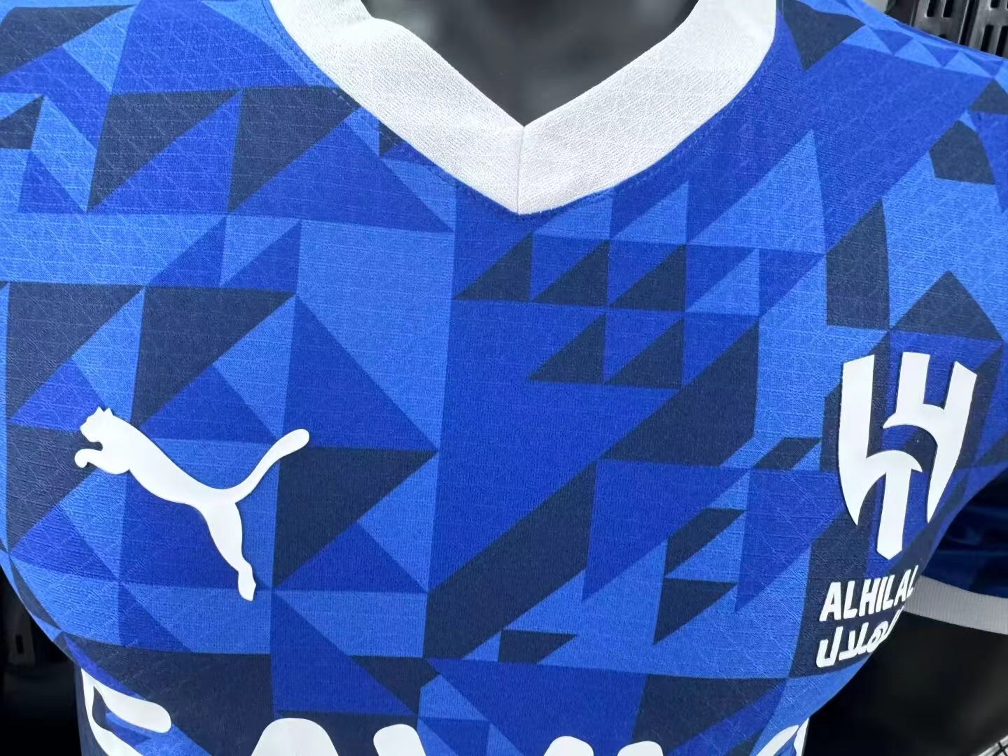 2024/2025 Player Version Al-Hilal Saudi Home Football Shirt 1:1 Thai Quality