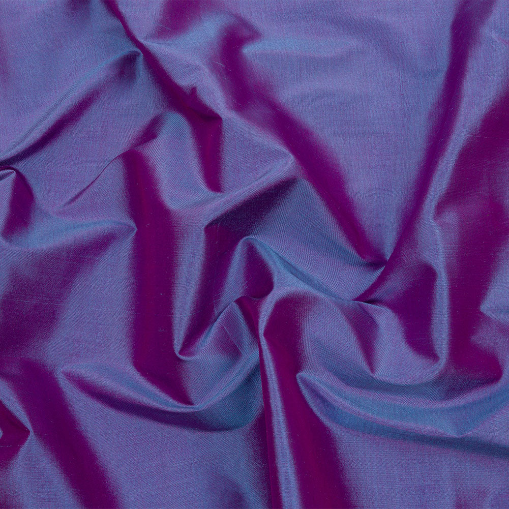 Silk Shantung - Iridescent Country Blue and Fuchsia - Shantung Collection - Joann Fabrics