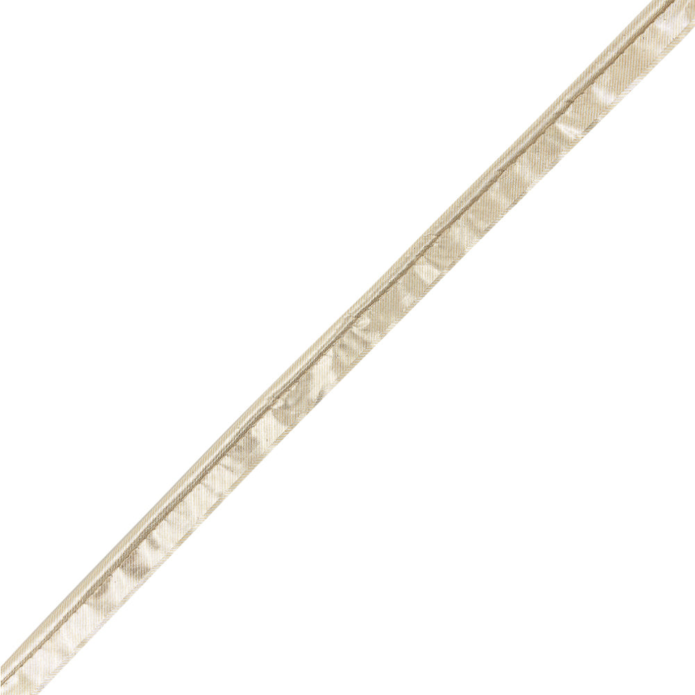 Italian Gold Metallic Piping with Lip - 0.625