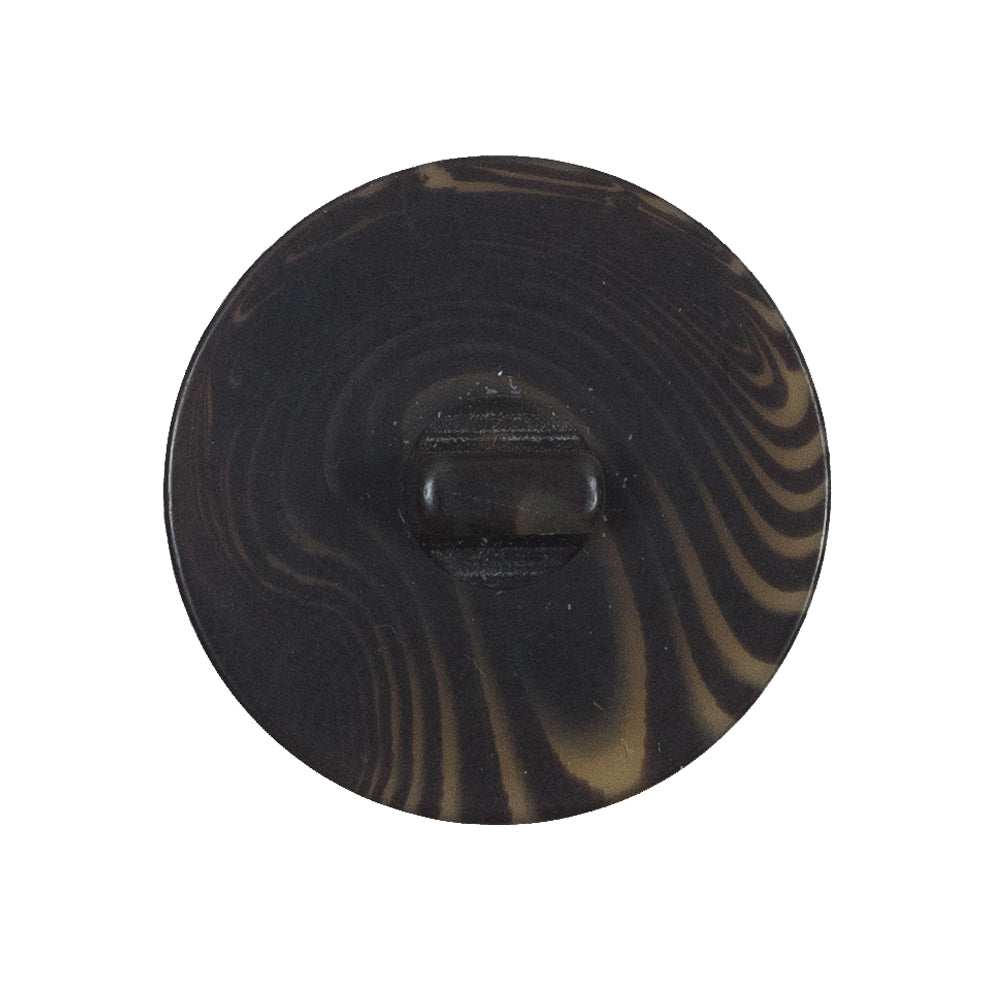 Dark Brown Plastic Shank-Back Button - 44L/28mm - Joann Fabrics