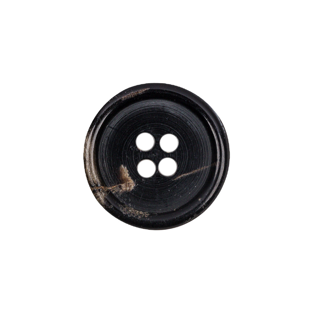 Black Horn Button - 32L/20mm - Joann Fabrics
