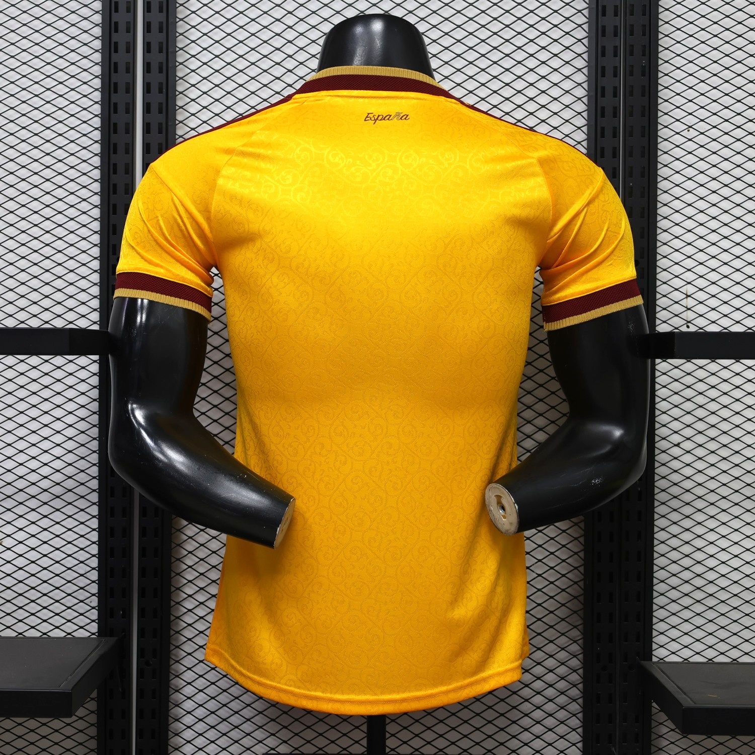 Spain 2026 Yellow Two-Star Special Jersey - Player Version - UnitedFutballJersey