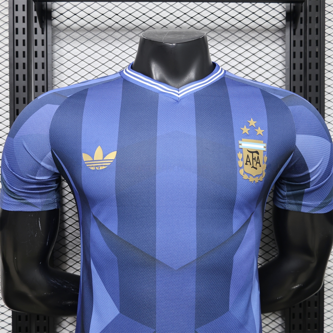 Argentina 2026 Dark Blue Water Chestnut Special Jersey - Player Version - UnitedFutballJersey