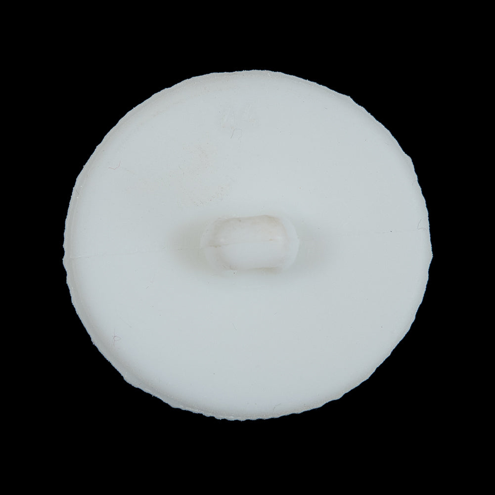 White Plastic Floral Shank Back Button - 44L/28mm - Joann Fabrics