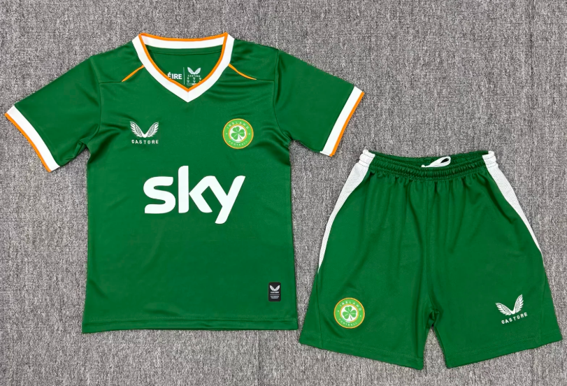 2026 Ireland Home Football Jersey 1:1 Thai Quality Kids Size