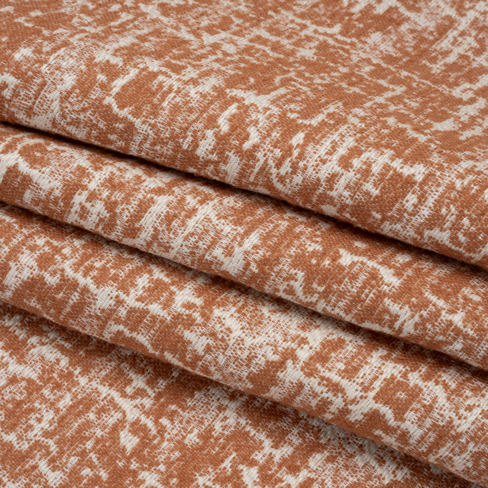 Home Decor Jacquard - Terracotta Abstract Textures - British Imported - Joann Fabrics