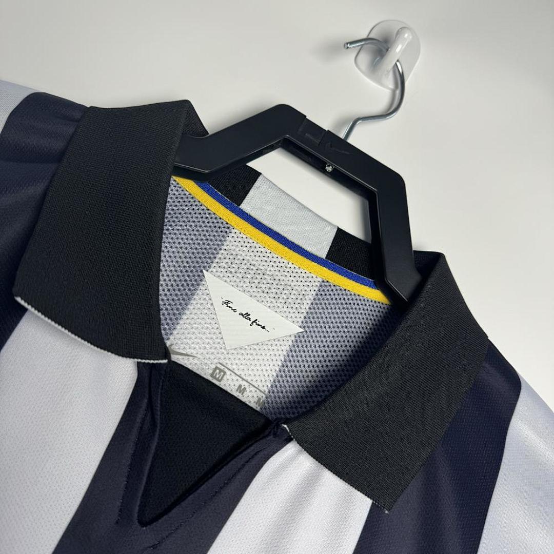 2014/2015 Retro Long Sleeve  Juventus Home Football Jersey 1:1 Thai Quality