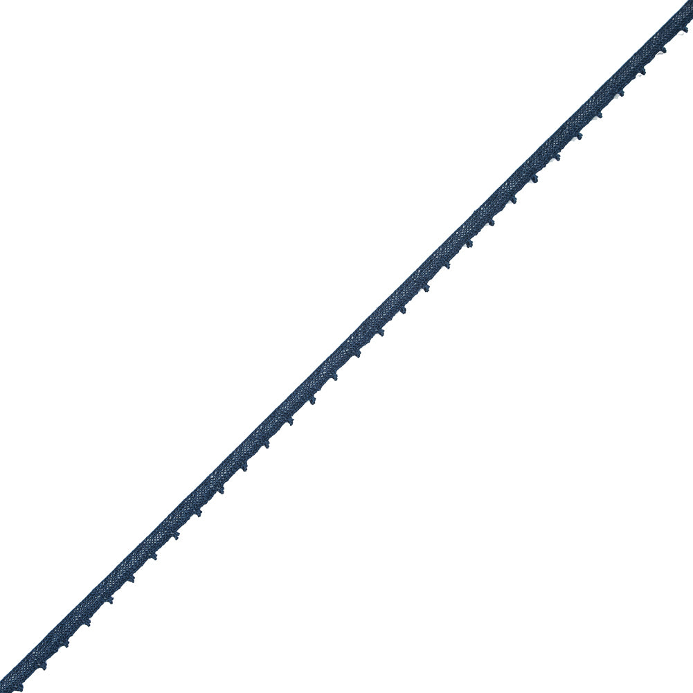 Navy European Crochet Trim - 0.25