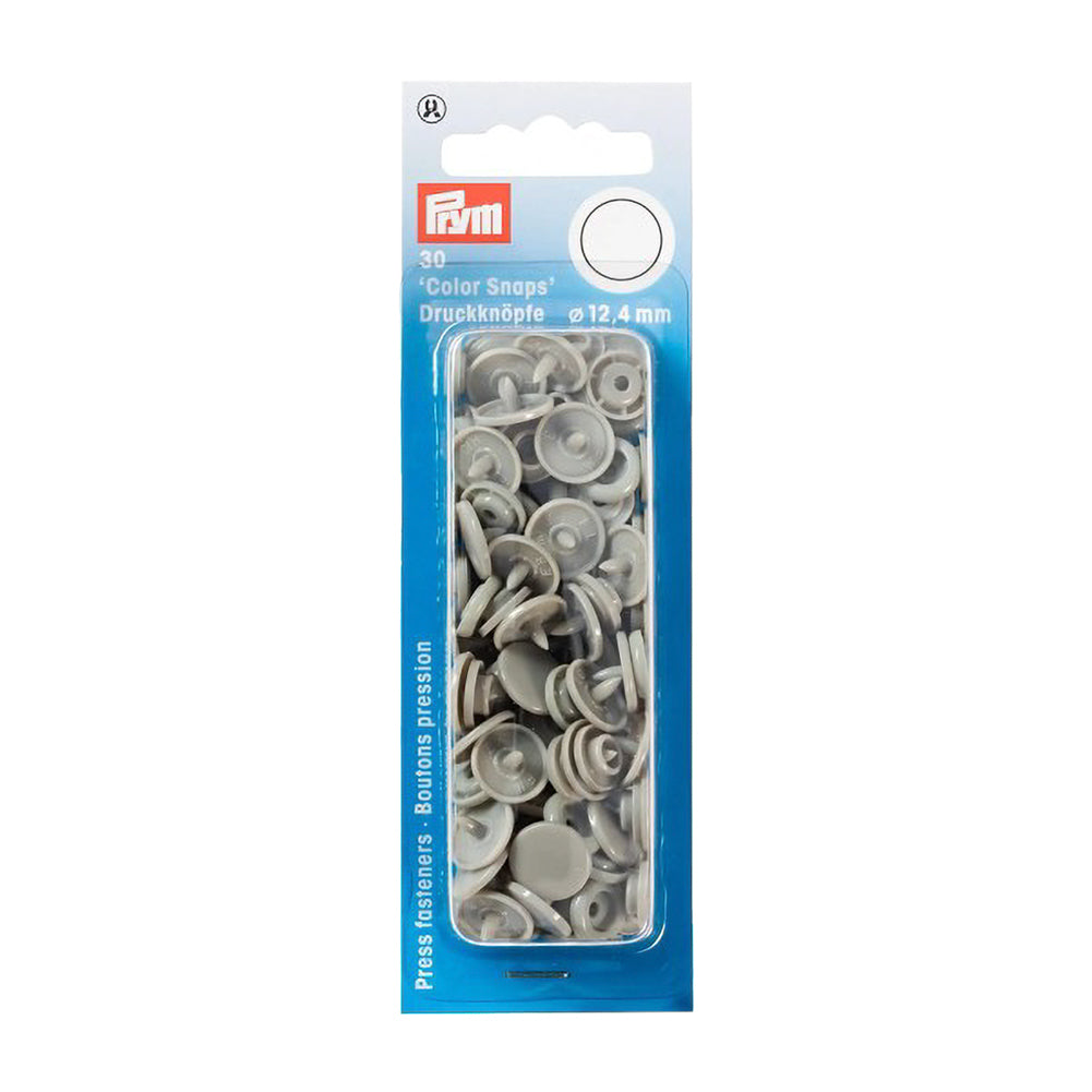 Prym Color Snaps - Gray 12.4mm - 30pc - Joann Fabrics