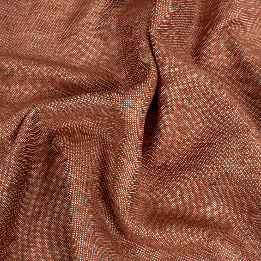 Cotton, Tencel and Linen Blended Woven - Heathered Cinnamon - Toledo Collection - Joann Fabrics