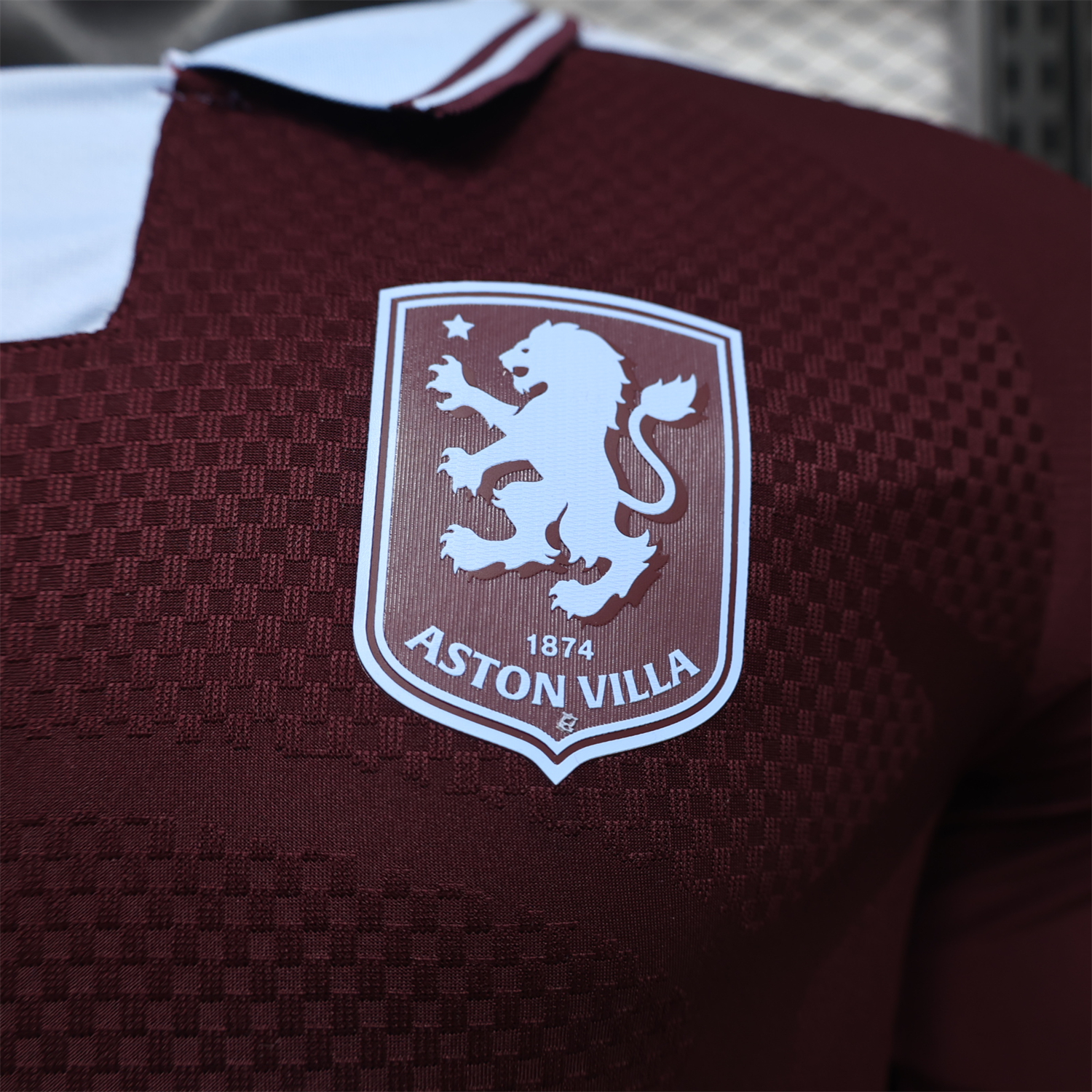 Aston Villa 26-27 Home Long Sleeves Jersey With Sponsors - Player Version - UnitedFutballJersey