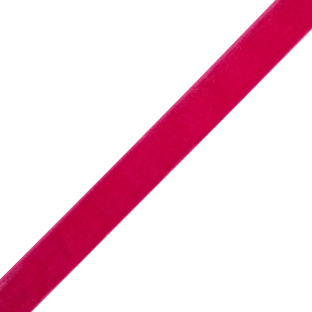 Stretch Velvet Ribbon Trim Made in Italy - 0.625