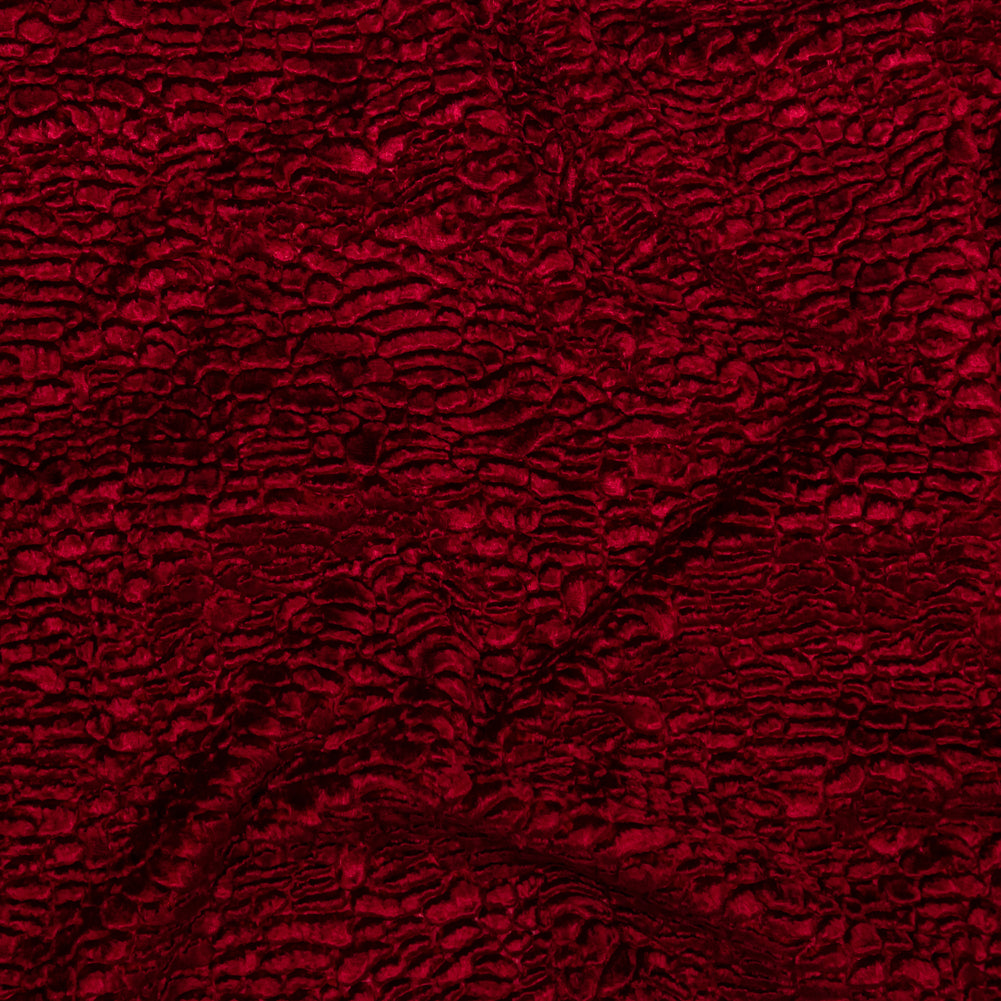 Faux Persian Lamb Fur - Red - Annette Collection - Joann Fabrics