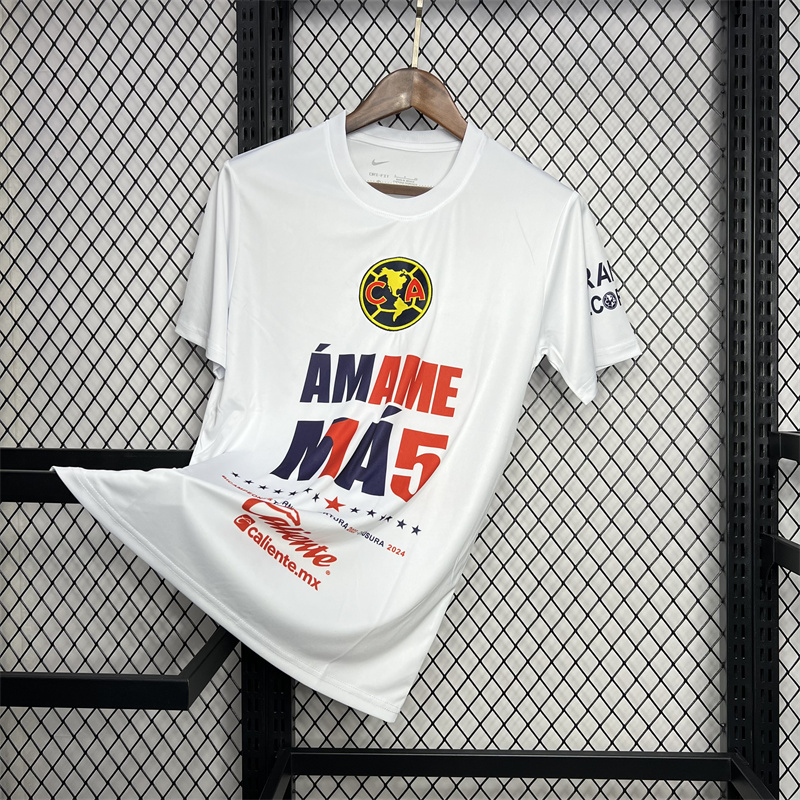 2024/2025 Club América Champions White Commemorative Edition Jersey 1:1 Thai Quality
