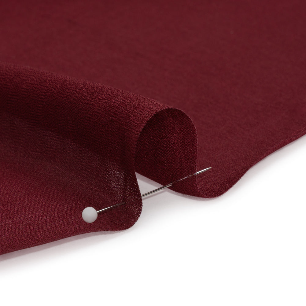 Famous Australian Designer Wine Viscose Georgette - Joann Fabrics