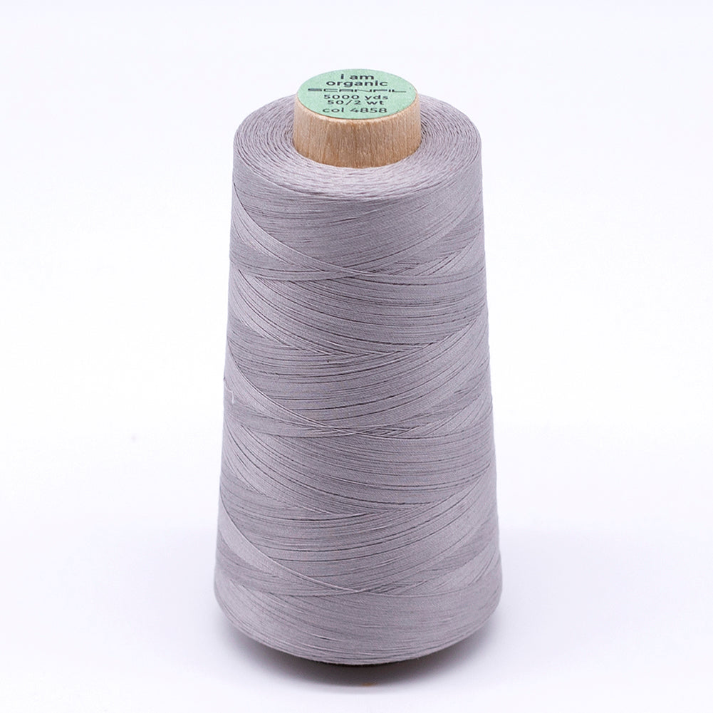 SCANFIL® 50wt Organic Pima Cotton Thread 5000 yd Cones - 4858 Dove - Joann Fabrics