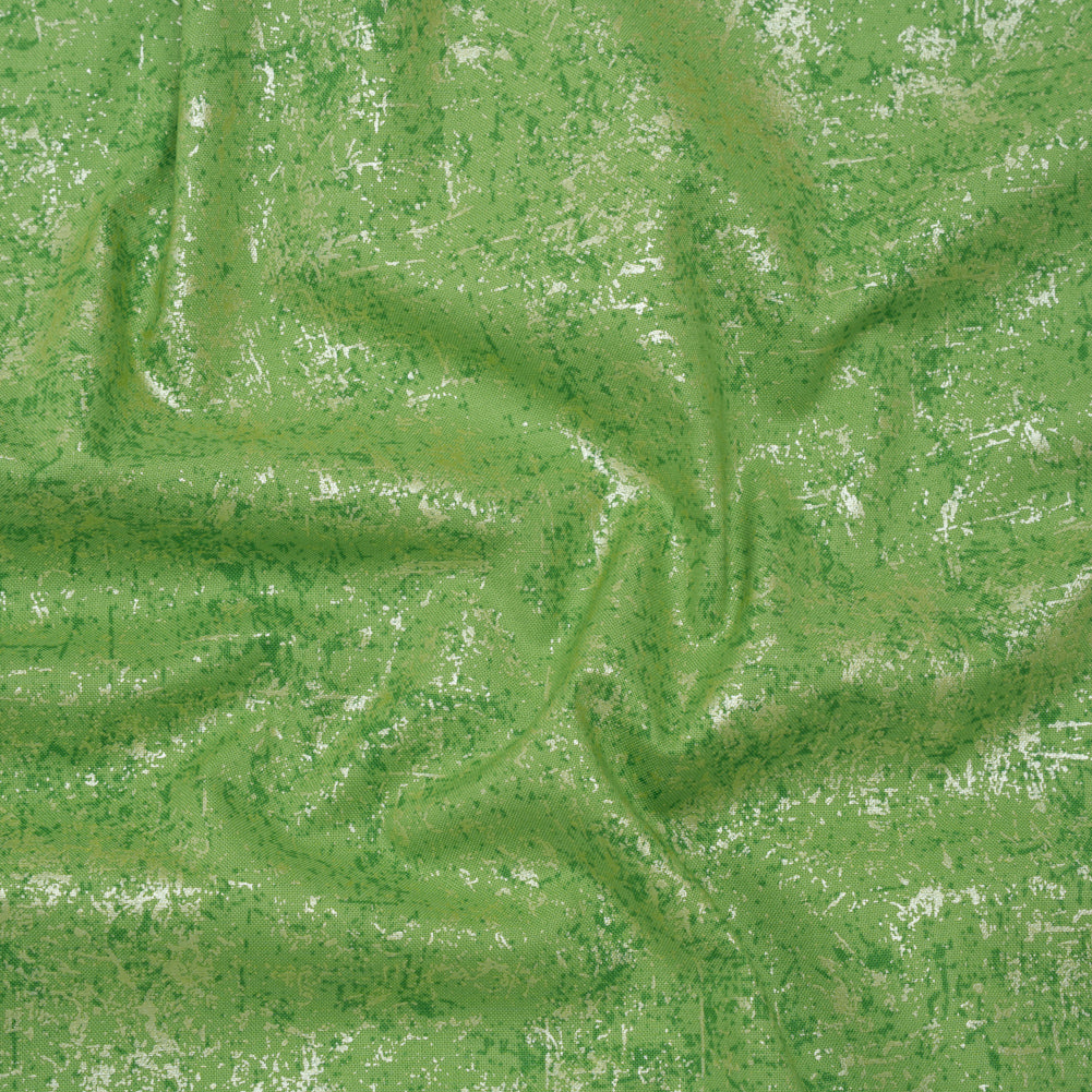 Pearl Finish Quilting Cotton by Patrick Lose for Northcott - Creme De Menthe Textural Abstract - Glisten Collection - Joann Fabrics