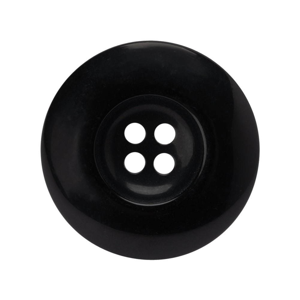 Plastic 4-Hole Button - 44L/28mm - Black Ink Well - Joann Fabrics