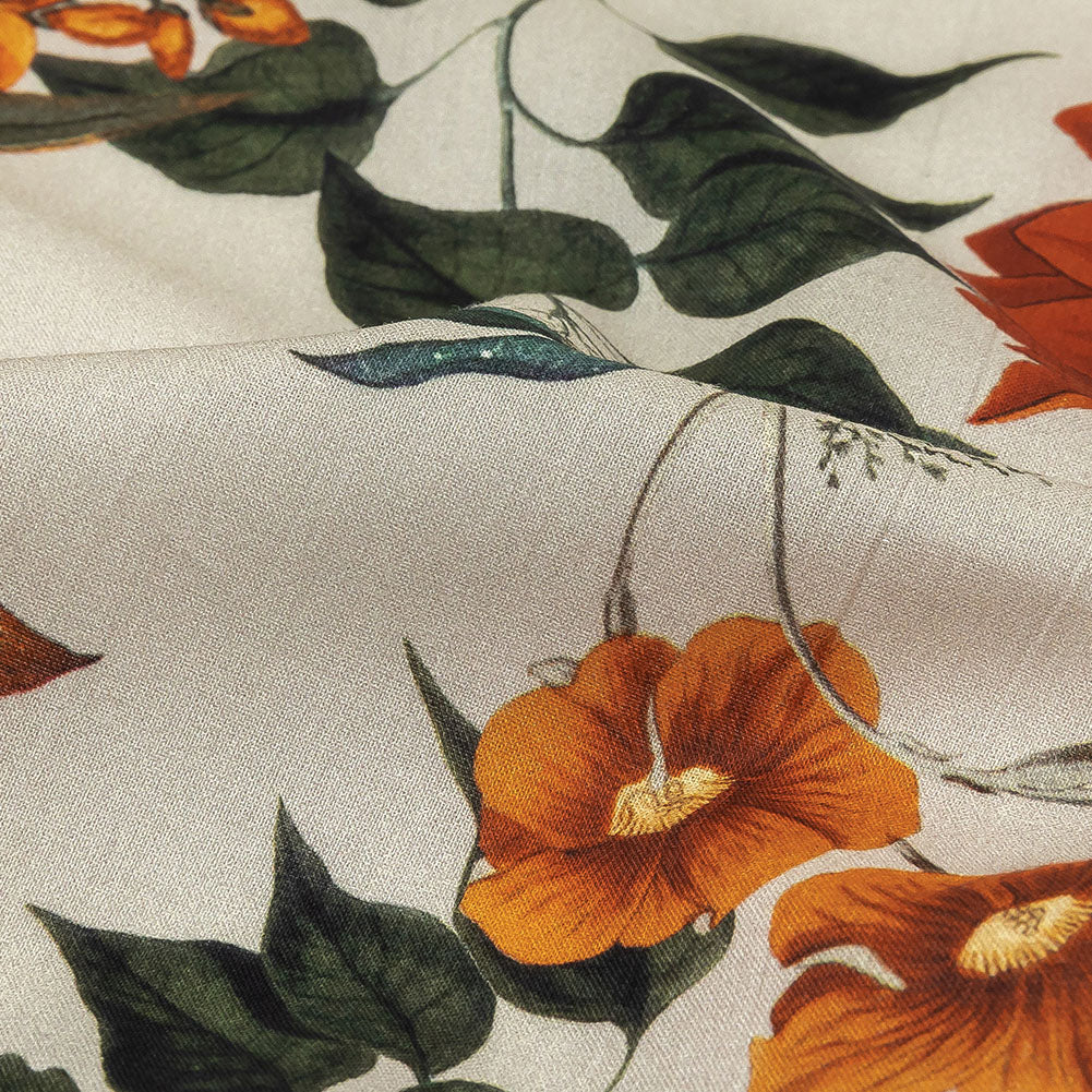 Cotton Voile - Pumice Stone Floral - Garden of Earthly Delights Print - Mood Exclusive Harvest Collection - Joann Fabrics