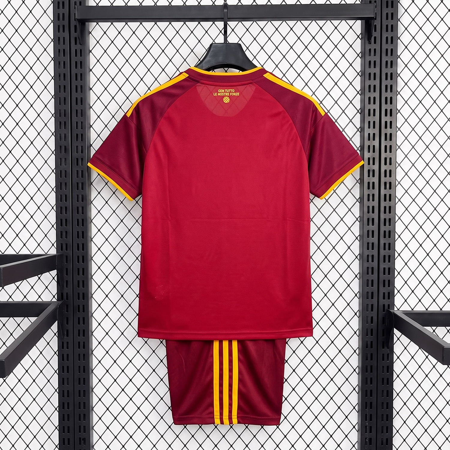 AS Roma 26-27 Home Kids Kit - UnitedFutballJersey