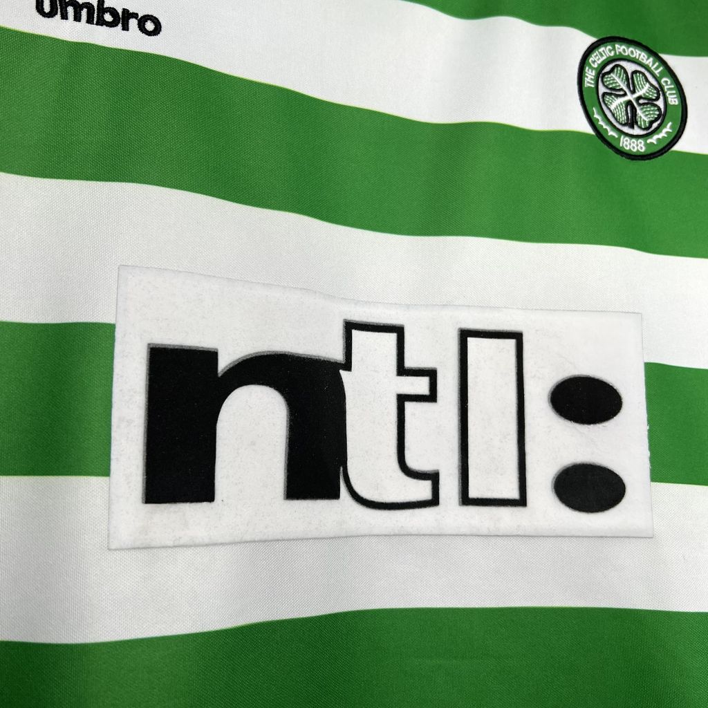 1999/2000 Retro Celtic Home Football Shirt 1:1 Thai Quality