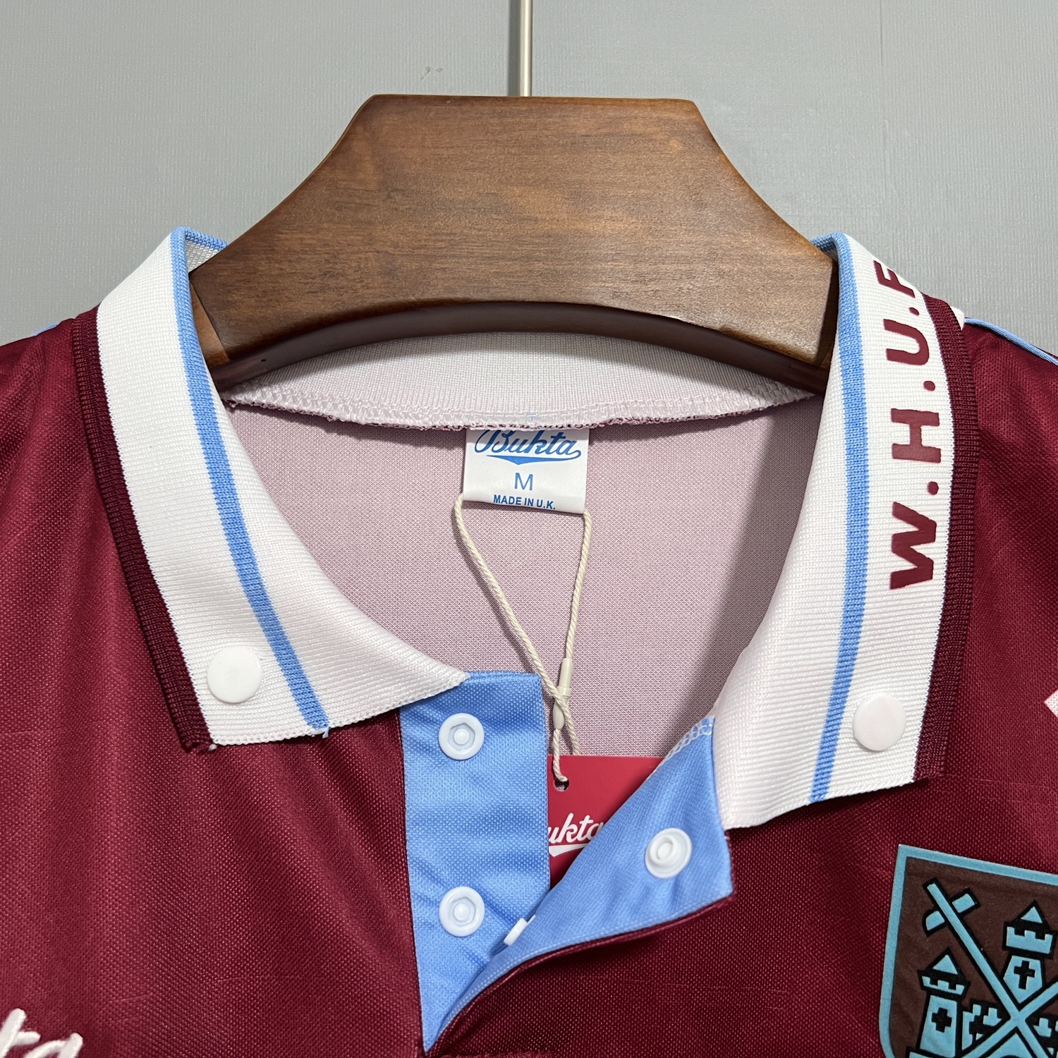 Retro West Ham United 1991-92 Home Jersey - UnitedFutballJersey
