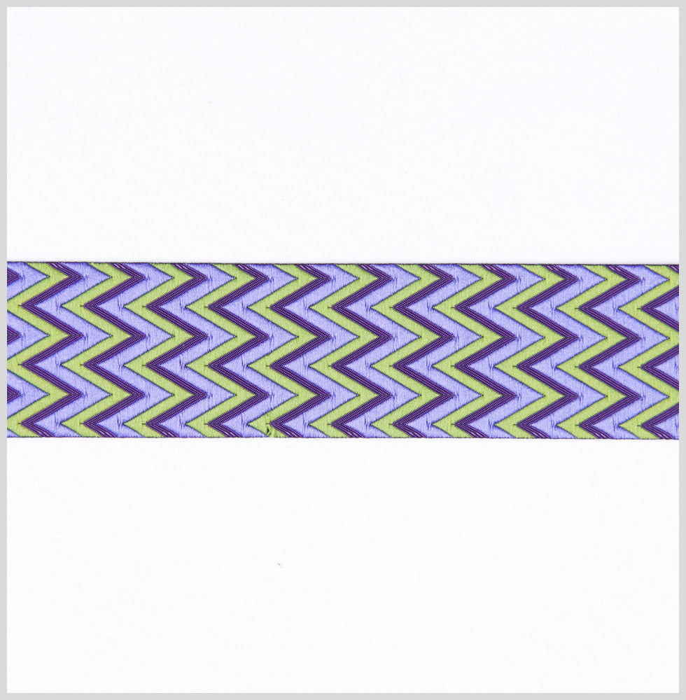 Purple/Green French Jacquard Ribbon - Joann Fabrics