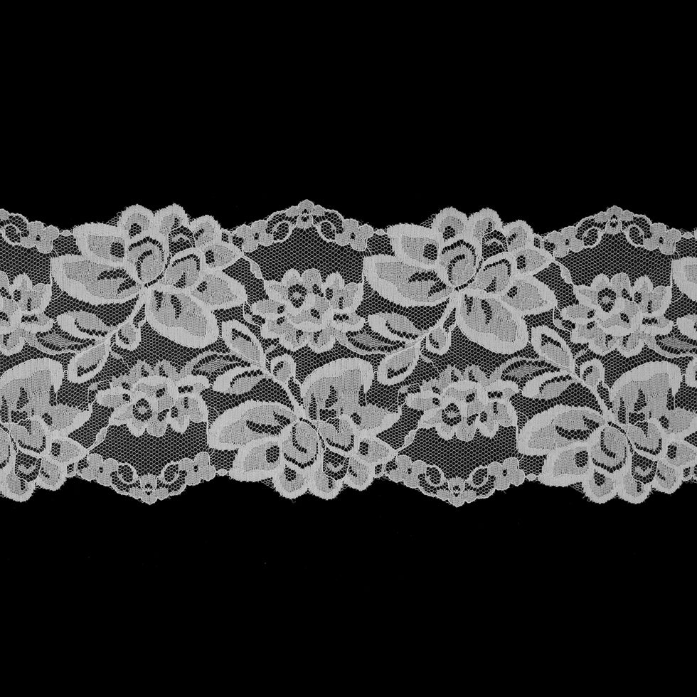 Off-White Floral Lace Trimming - 5.5