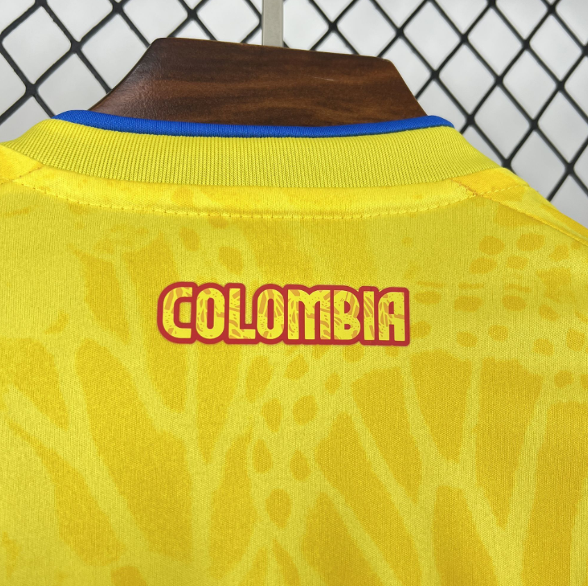 2026 Long Sleeve Colombia Home Football Jersey 1:1 Thai quality