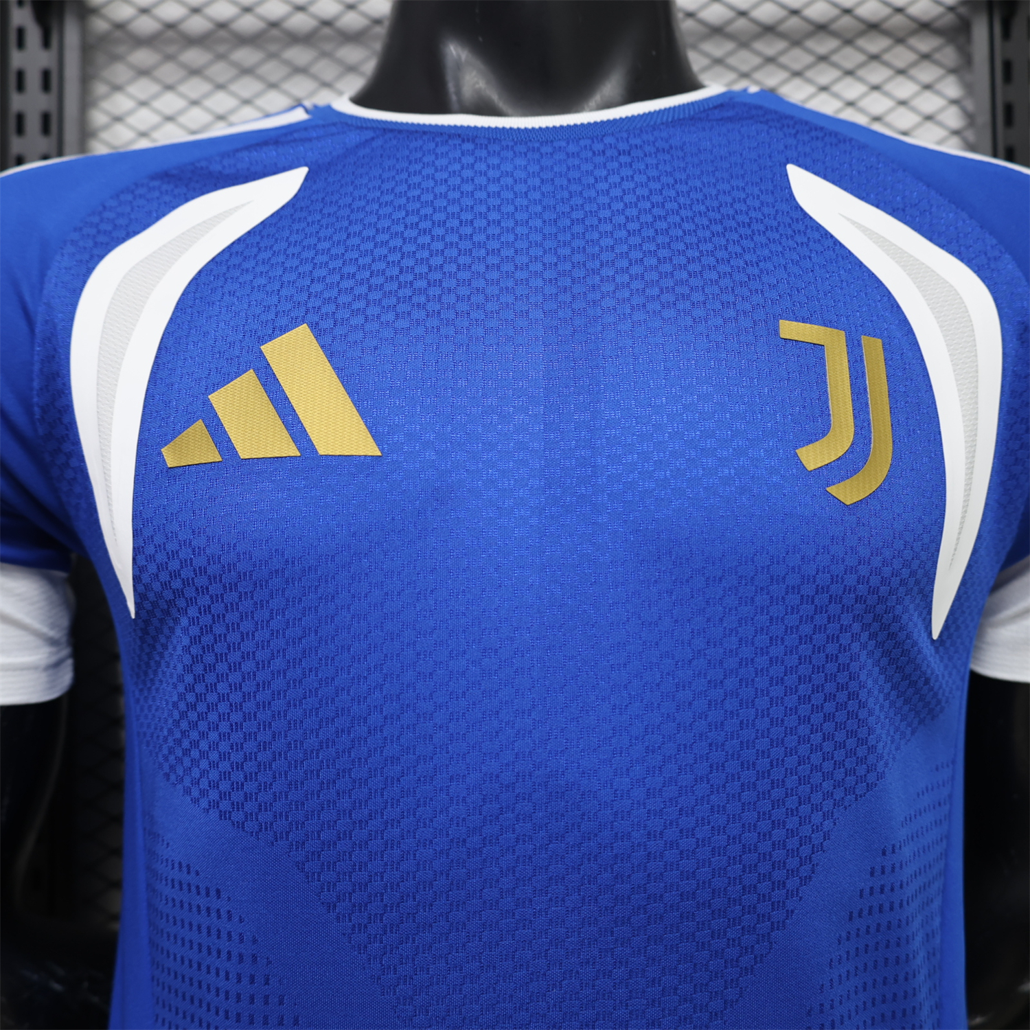 Juventus 26-27 Blue White Training Jersey - Player Version - UnitedFutballJersey