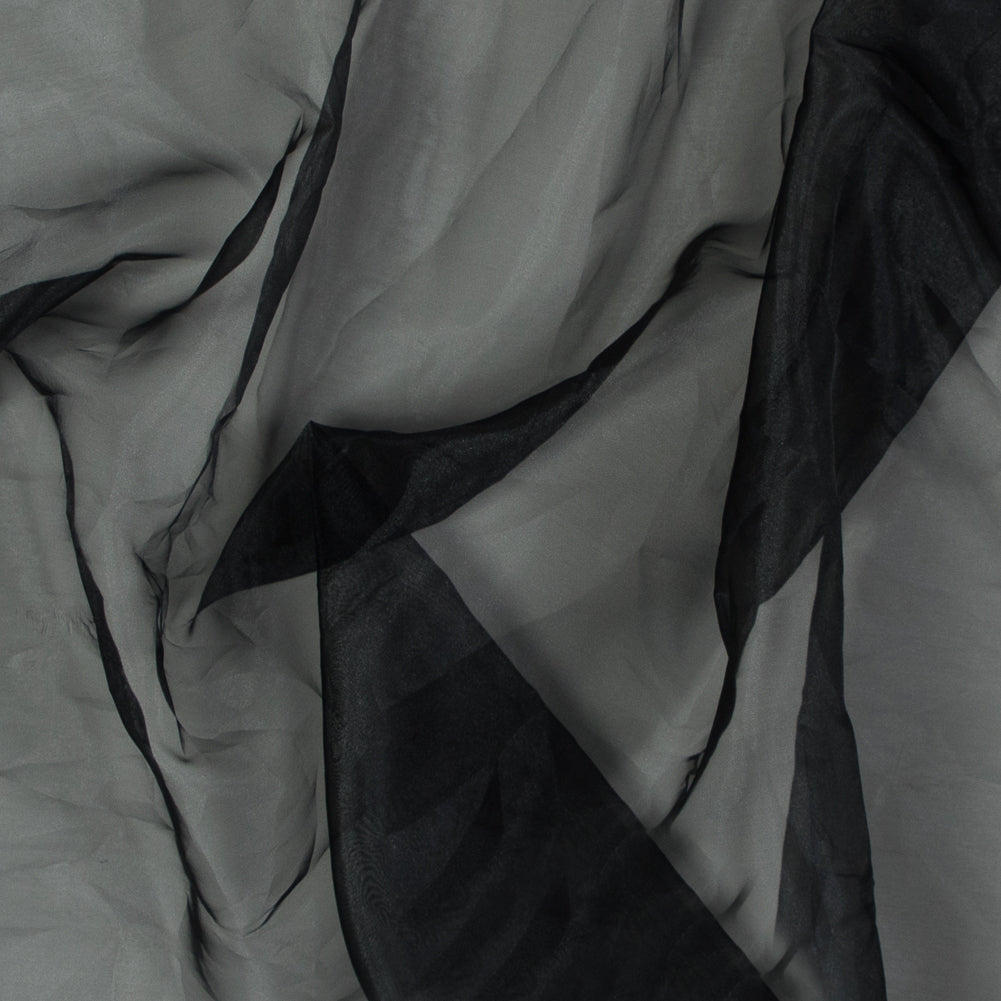 2-Ply Polyester Organza - Black - Zelda Collection - Joann Fabrics