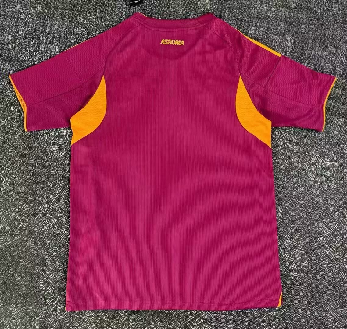 2025/2026 Roma Home 01 Football Jersey 1:1 Thai Quality