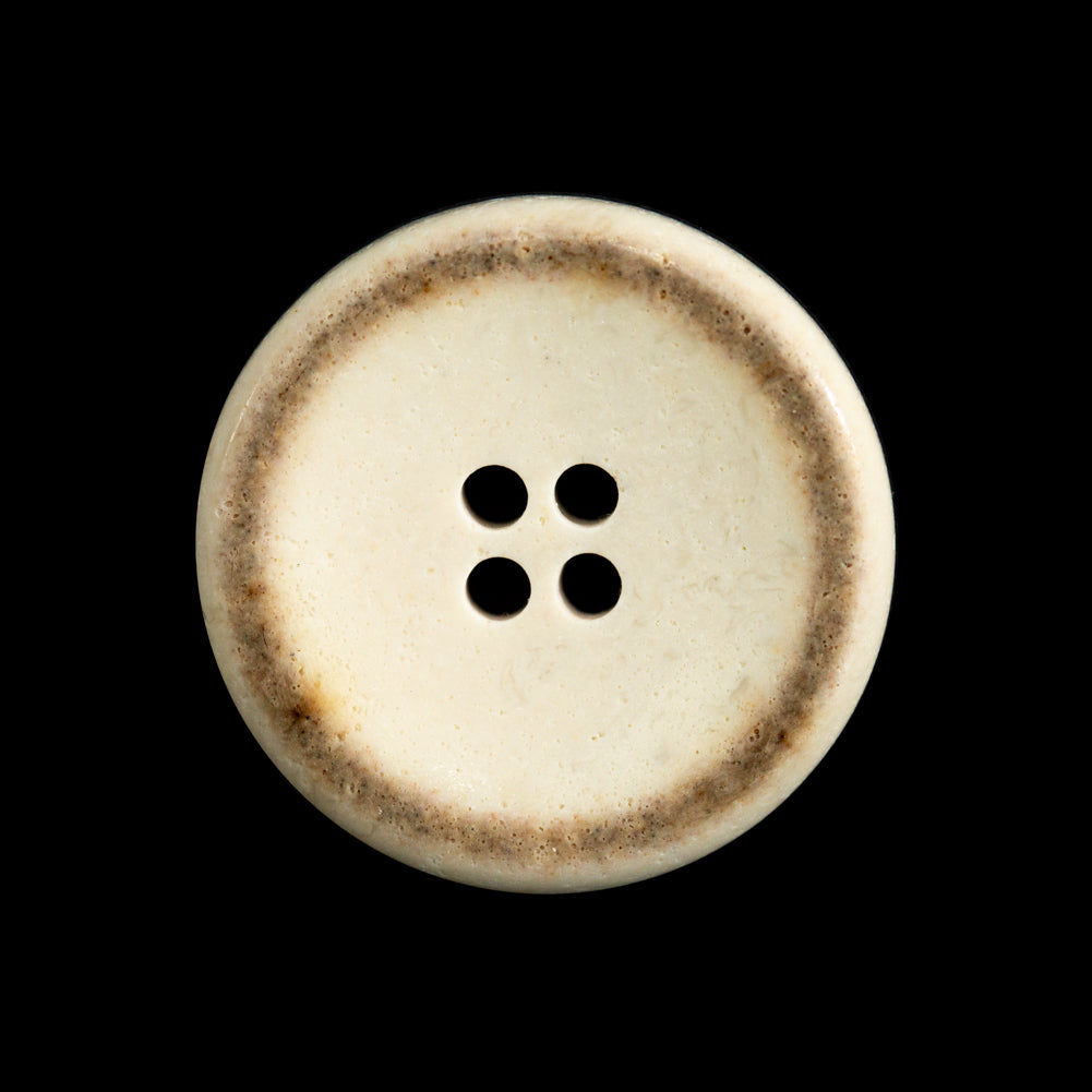 Beige Horn 4-Hole Button - 40L/25.5mm - Joann Fabrics