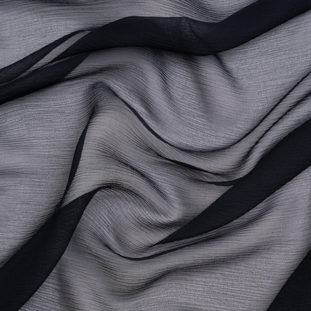 Crinkled Silk Chiffon - Midnight - Premium Collection - Joann Fabrics
