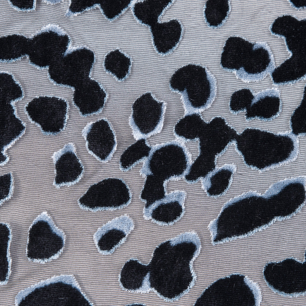 Alligator Skin Burnout Velvet - Black - Joann Fabrics