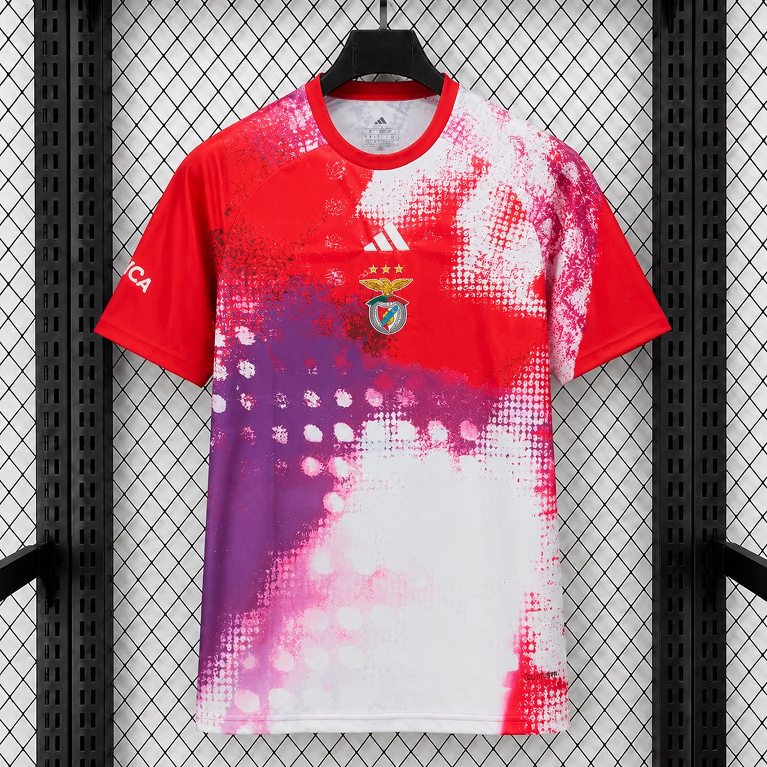 Benfica 26-27 Red Pre-Match Training Jersey - Fans Version - UnitedFutballJersey
