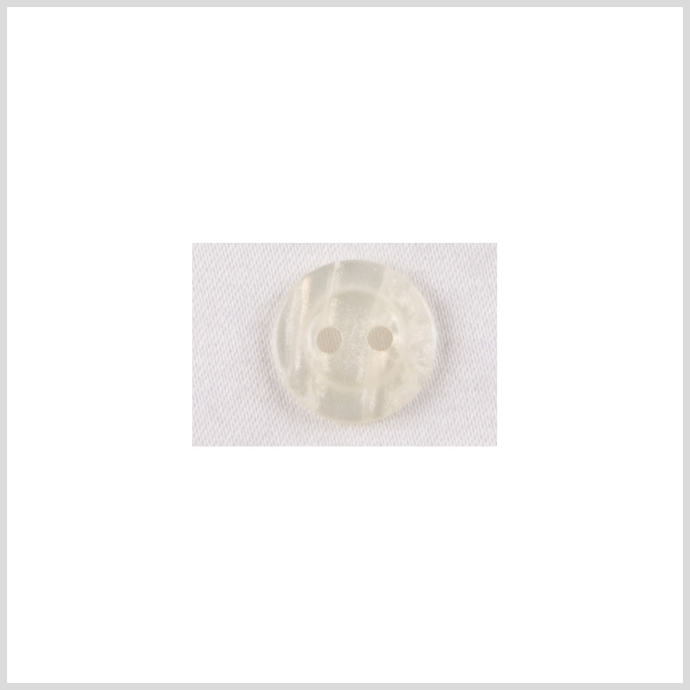 Plastic 2-Hole Button - 18L/11.5mm - Ivory Translucent Marble - Joann Fabrics