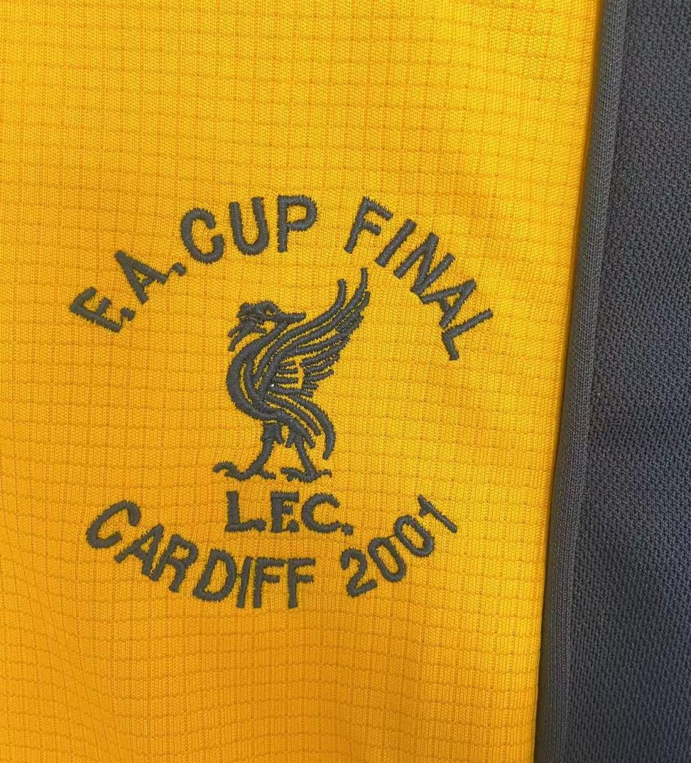 2000/2001 Retro Liverpool FC Third Away Football Jersey 1:1 Thai Quality