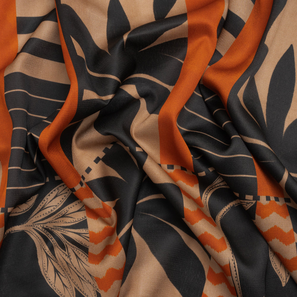 Mood Exclusive Through the Shutters Striped Viscose Dobby Panel - Joann Fabrics