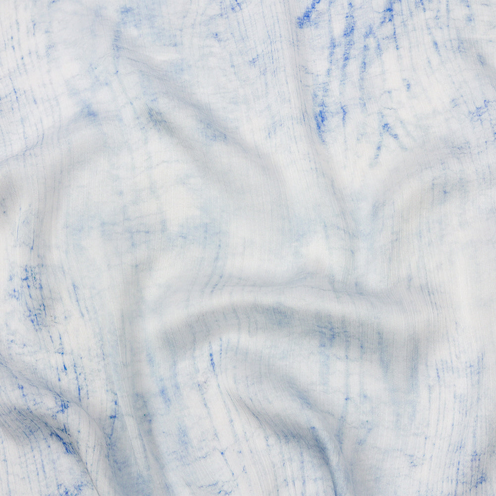Mood Exclusive Whispering Woods Crinkled Polyester Charmeuse - Joann Fabrics