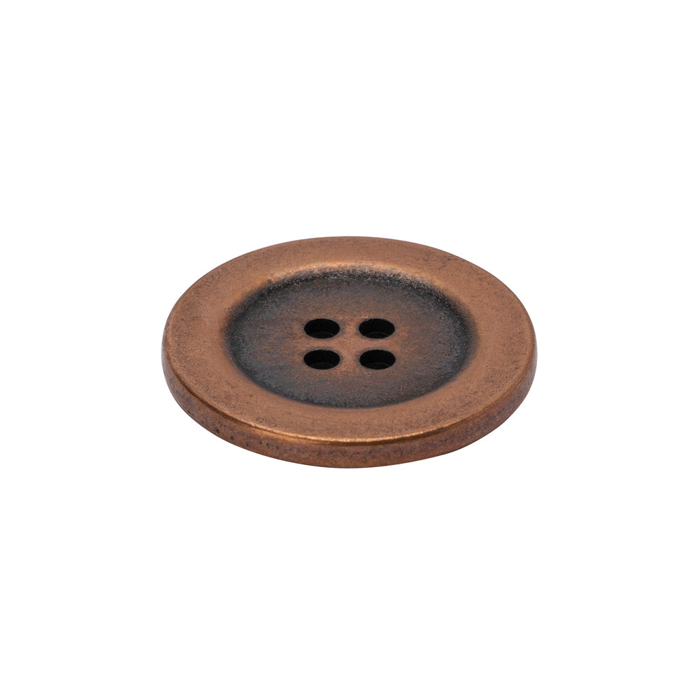 Metal 4-Hole Button - 36L/23mm - Copper - Joann Fabrics