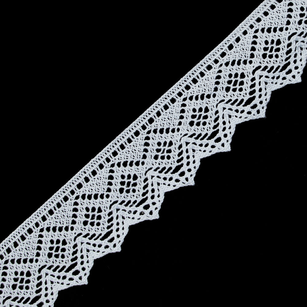 White Crochet Lace Trim - 1.75