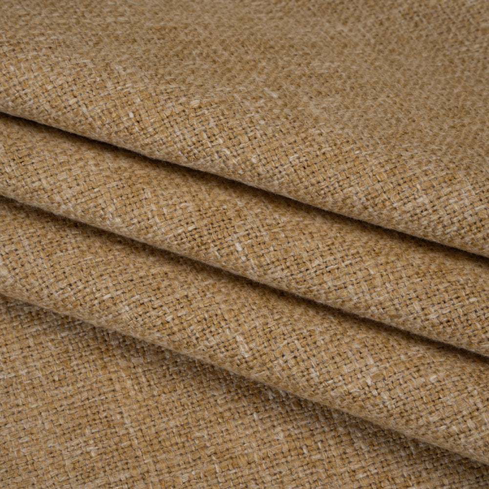 Polyester and Linen Textured Upholstery Woven - Wheat - Georgia Collection - Joann Fabrics