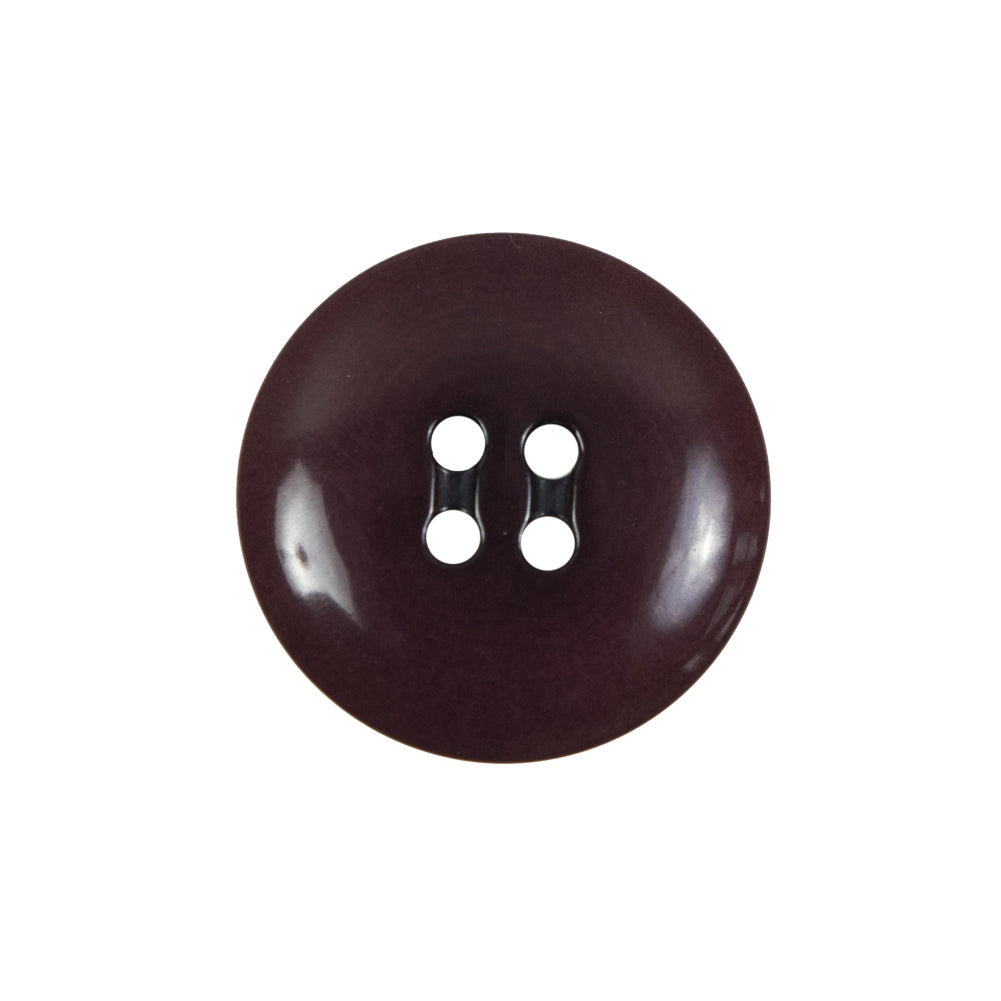 Eggplant Domed Horn 4-Hole Button - 36L/23mm - Joann Fabrics