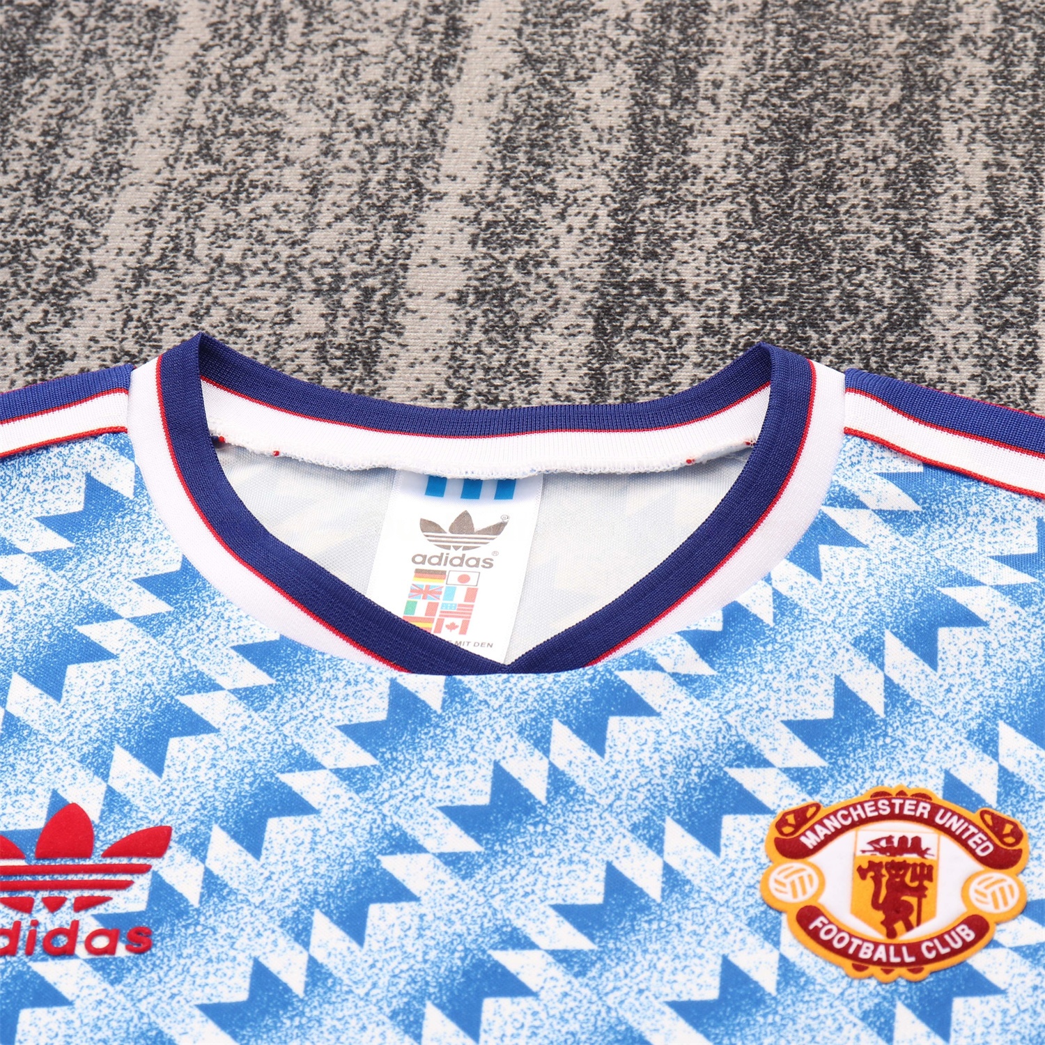 Retro Manchester United 1990-92 Away Kids Kit - UnitedFutballJersey