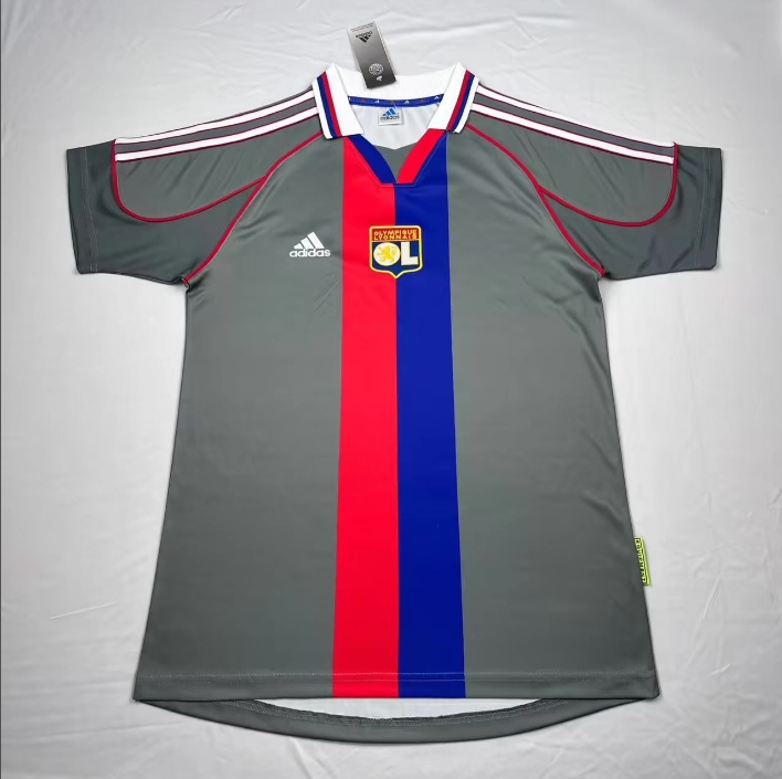 2000-2001 Retro Lyonnais Away Football Shirt 1:1 Thai Quality